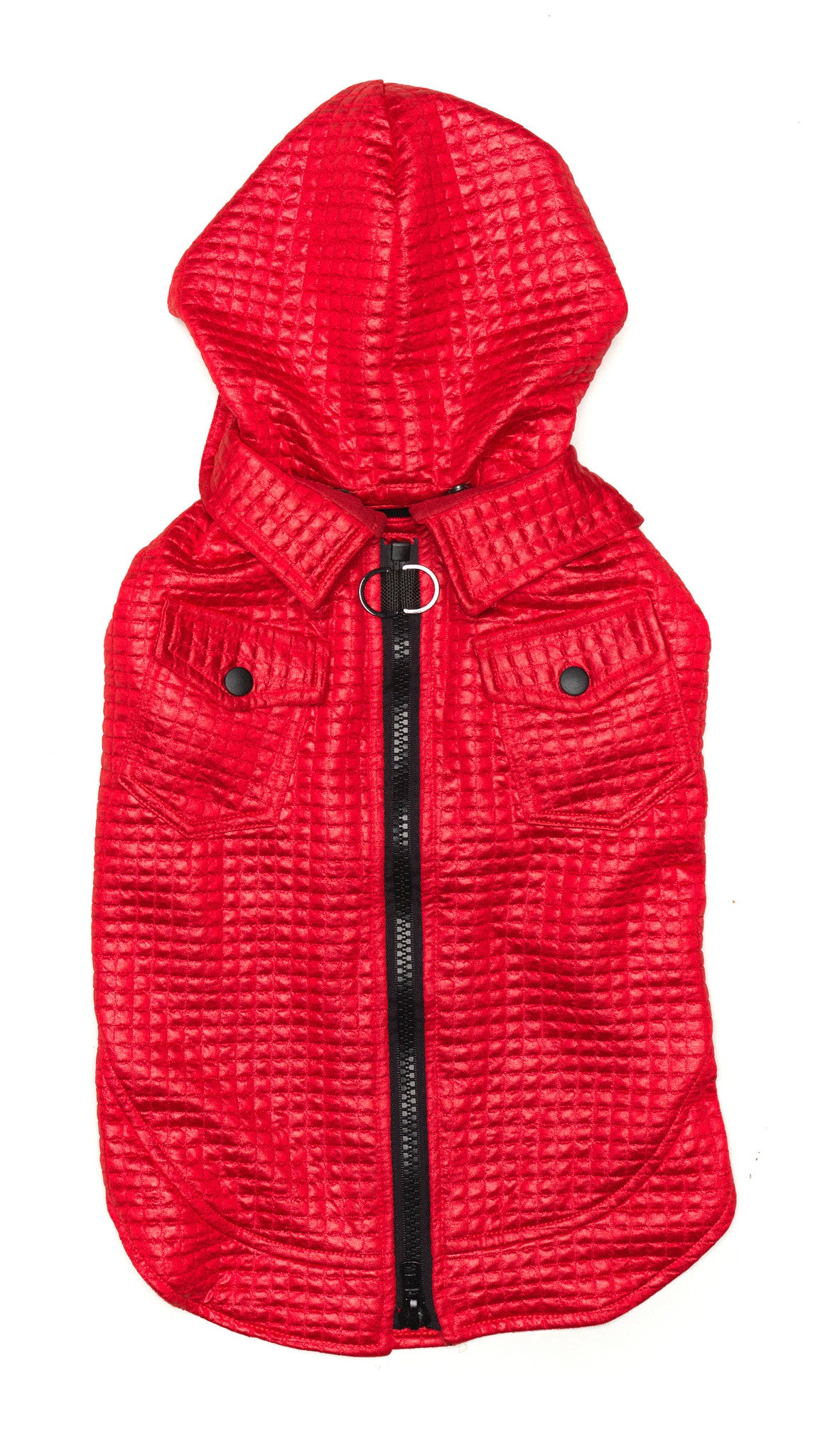 Red Dog Jacket | Lil Rocknhood Dog Coat | Active Creatures